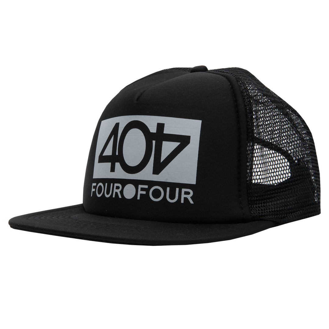404 Black Foam Trucker Hat