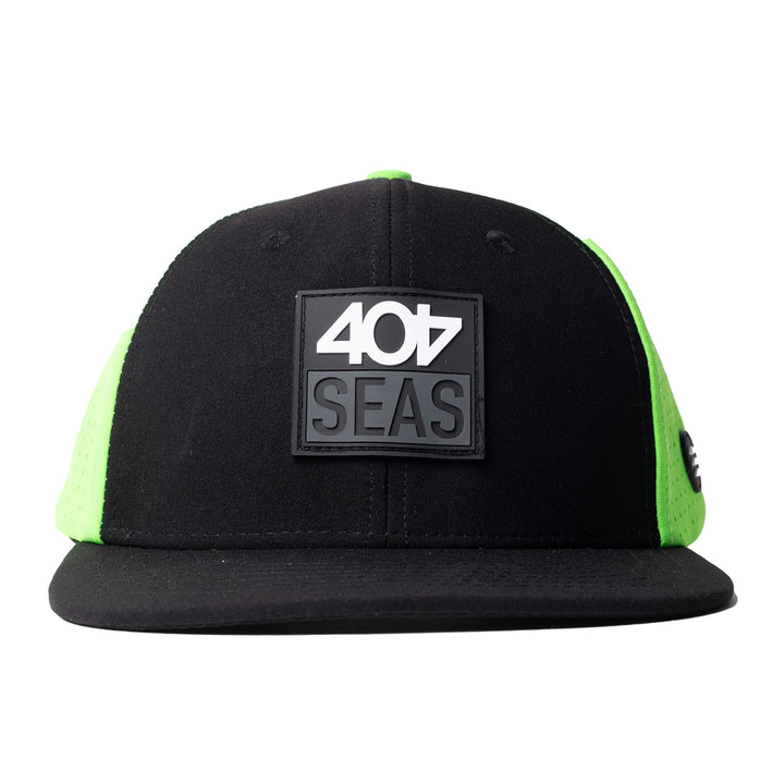 404 X MarGen Black / Flo Green Hydro Performance Hat